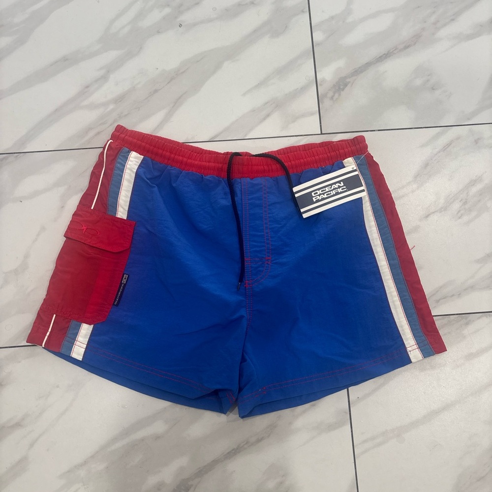 OP Ocean Pacific Men's Board Shorts Swim Trunks Mesh Lined size:M